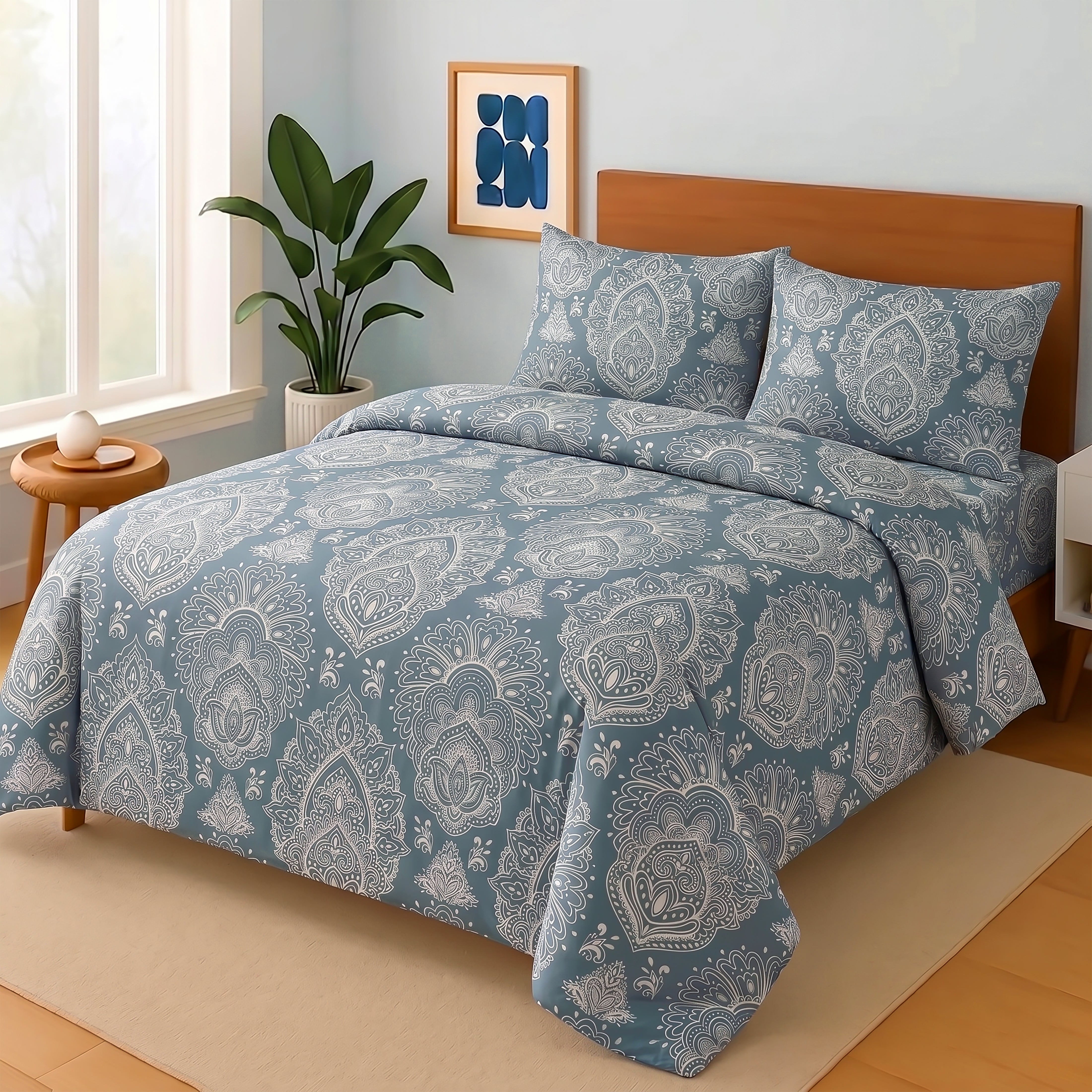 3 Pcs Bed sheet N-36
