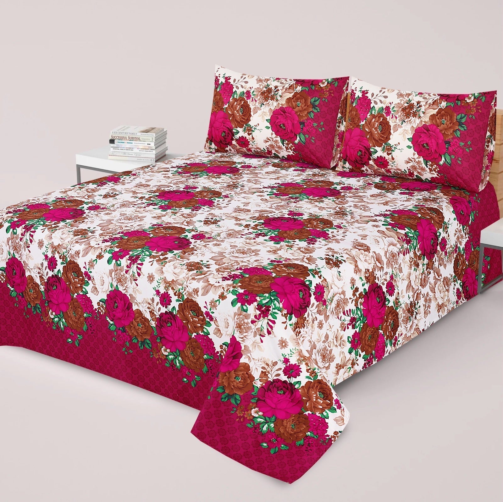 3 Pcs Bed sheet A-92a