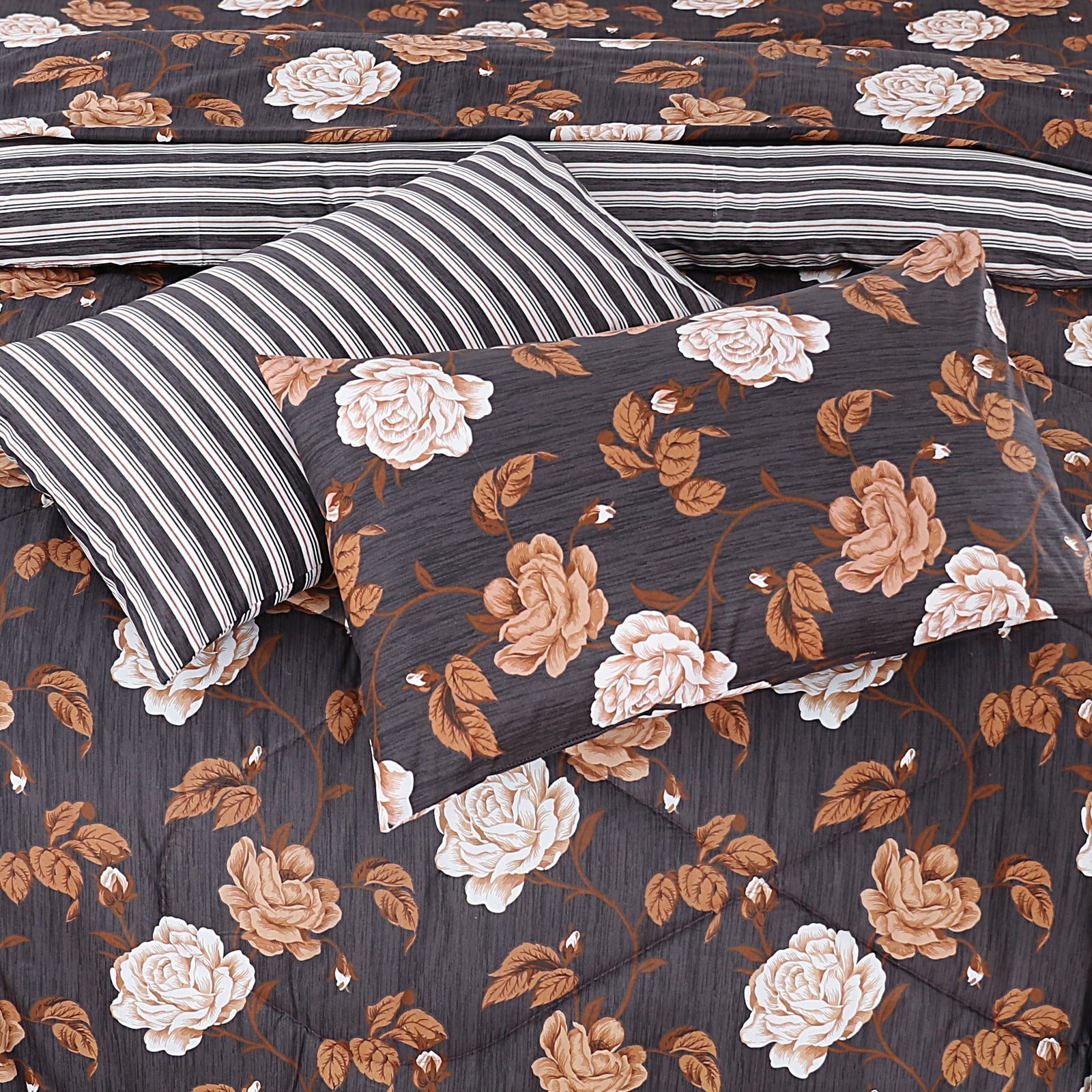Premium Summer King Size Comforter Set - 7-Piece