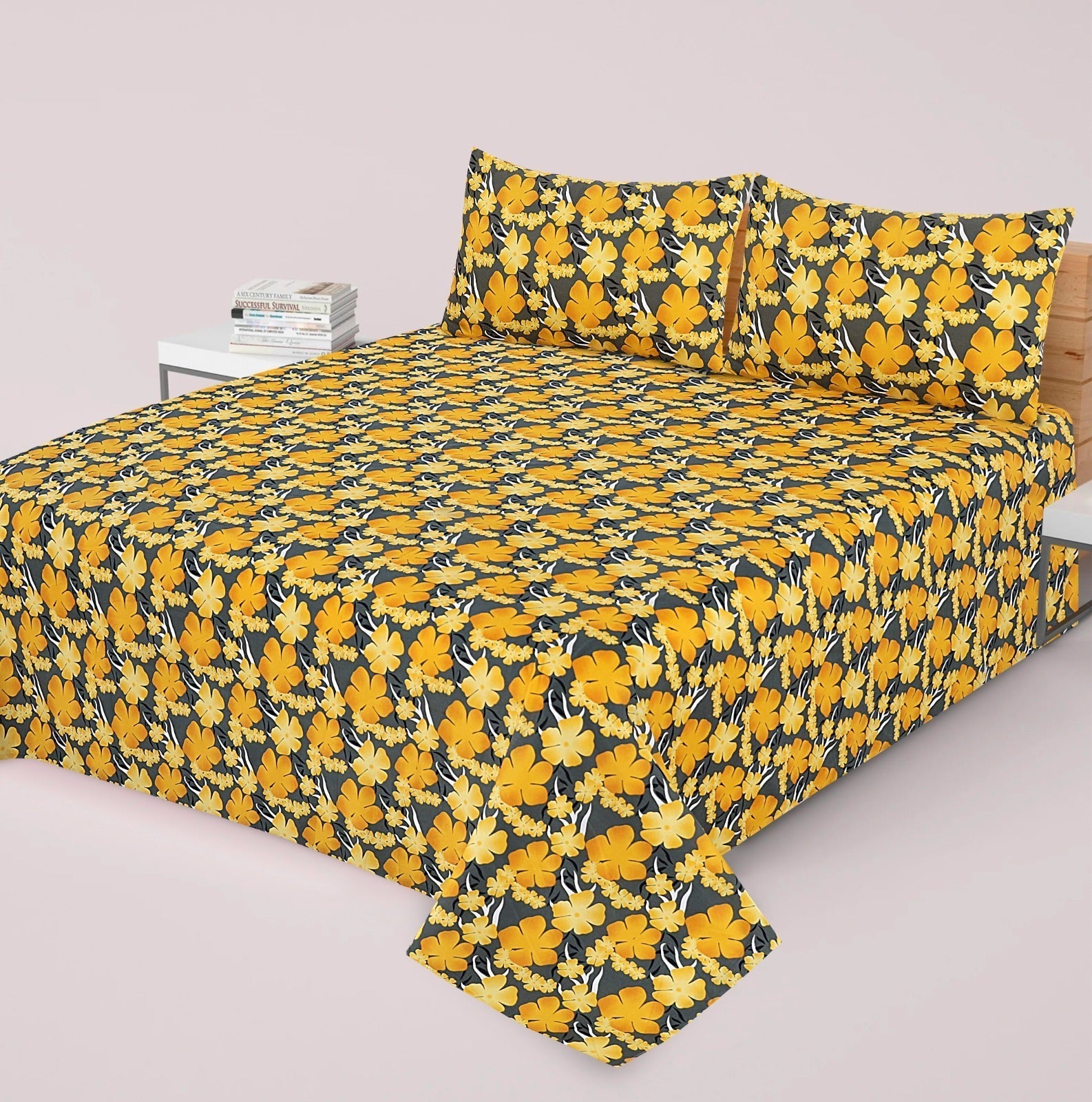 3 Pcs Bed sheet N-12b