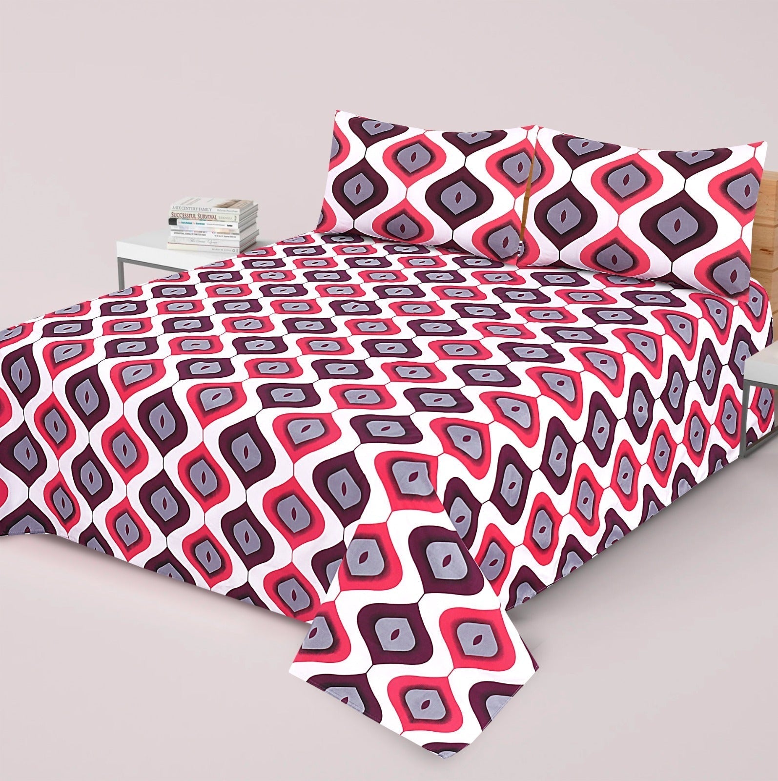3 Pcs Bed sheet N-37