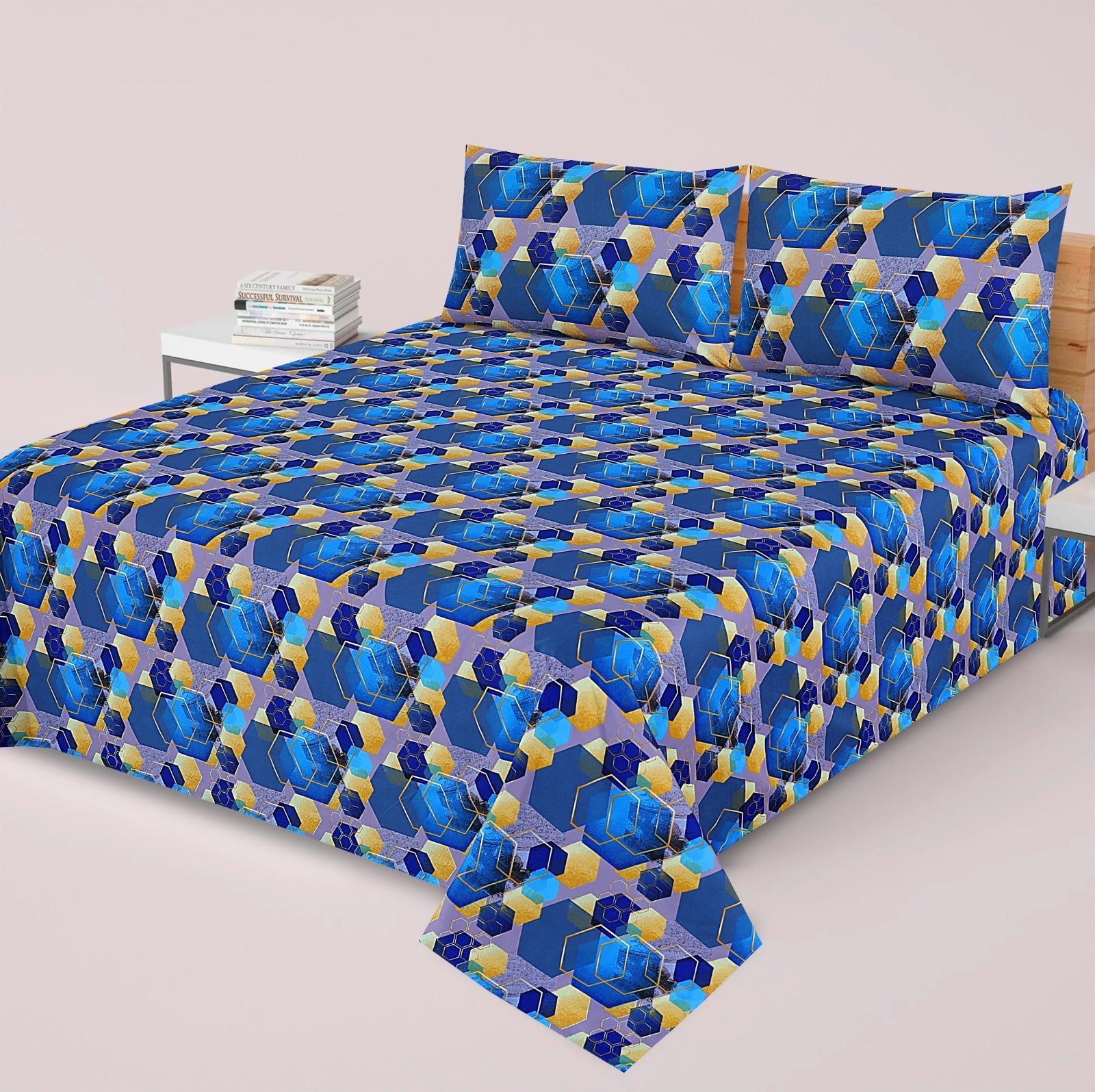 3 Pcs Bed sheet A-85a