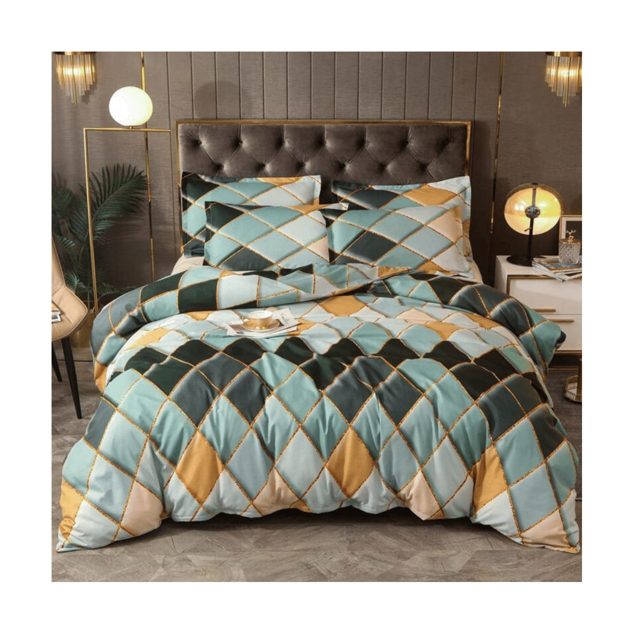 Premium Summer King Size Comforter Set - 7-Piece