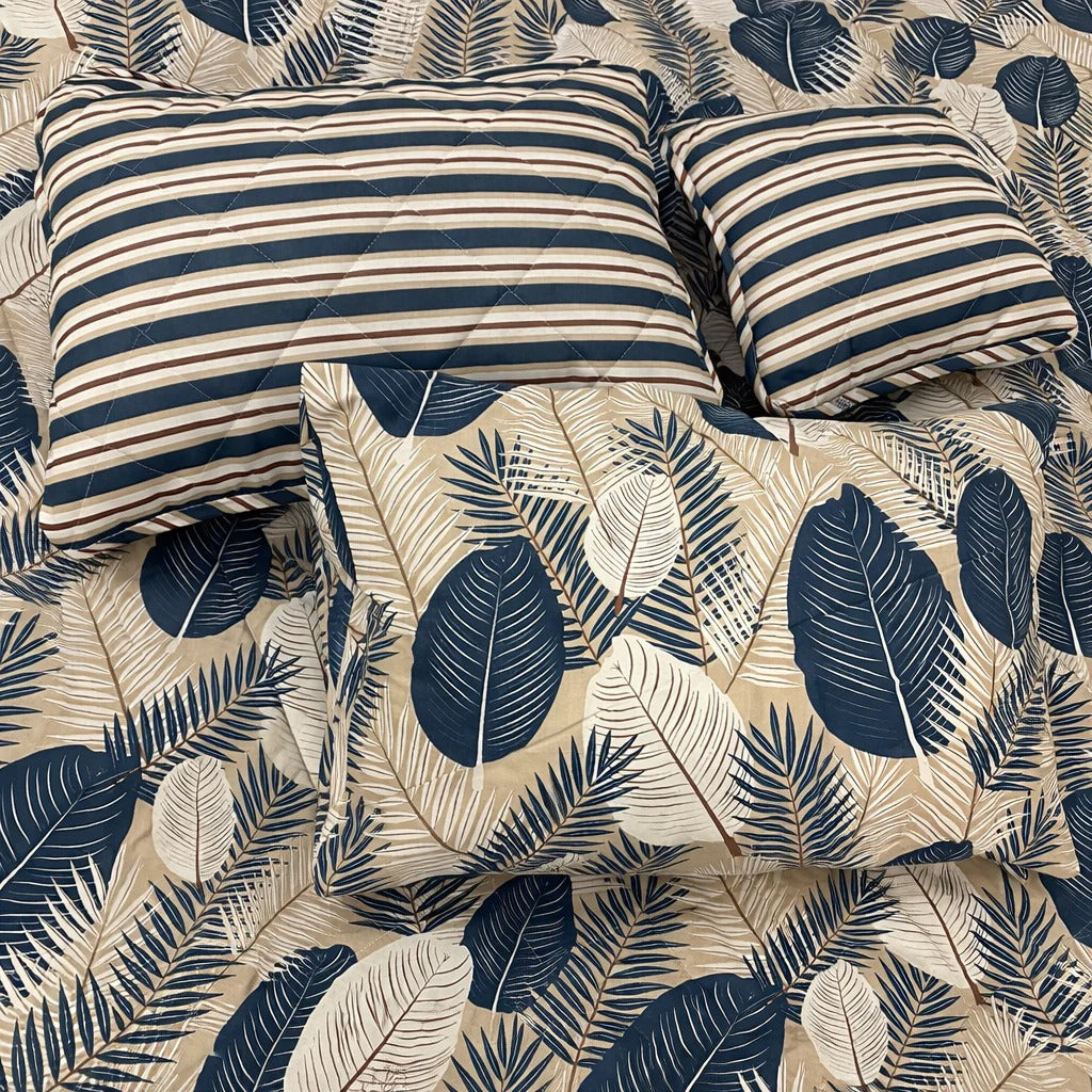 PREMIUM SUMMER KING SIZE COMFORTER SET - 7-PIECE