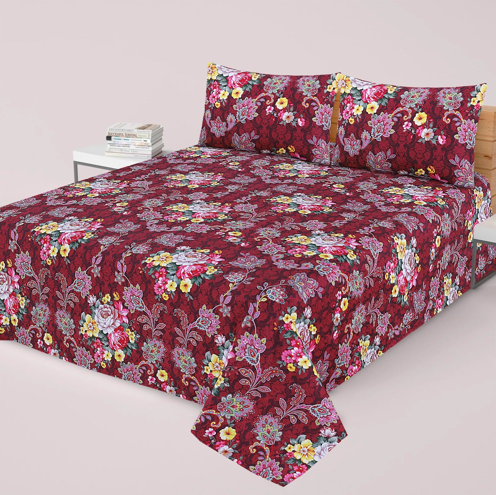 3 pcs premium quality bed sheets n-32