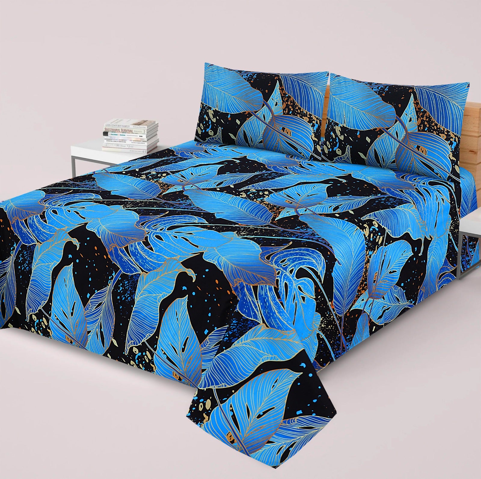 3 pcs premium quality bed sheets n-10