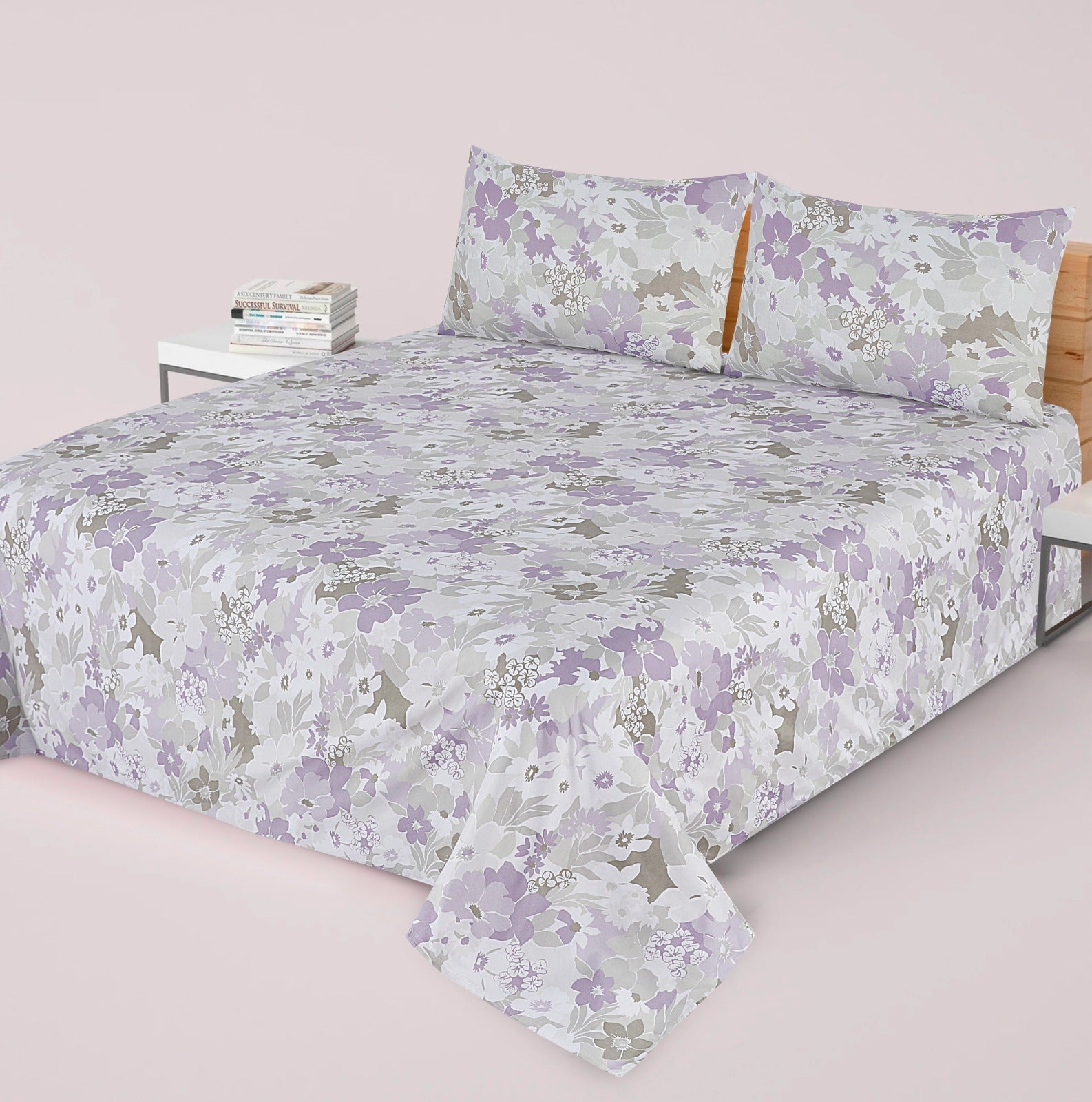 3 pcs premium quality bed sheets n-22