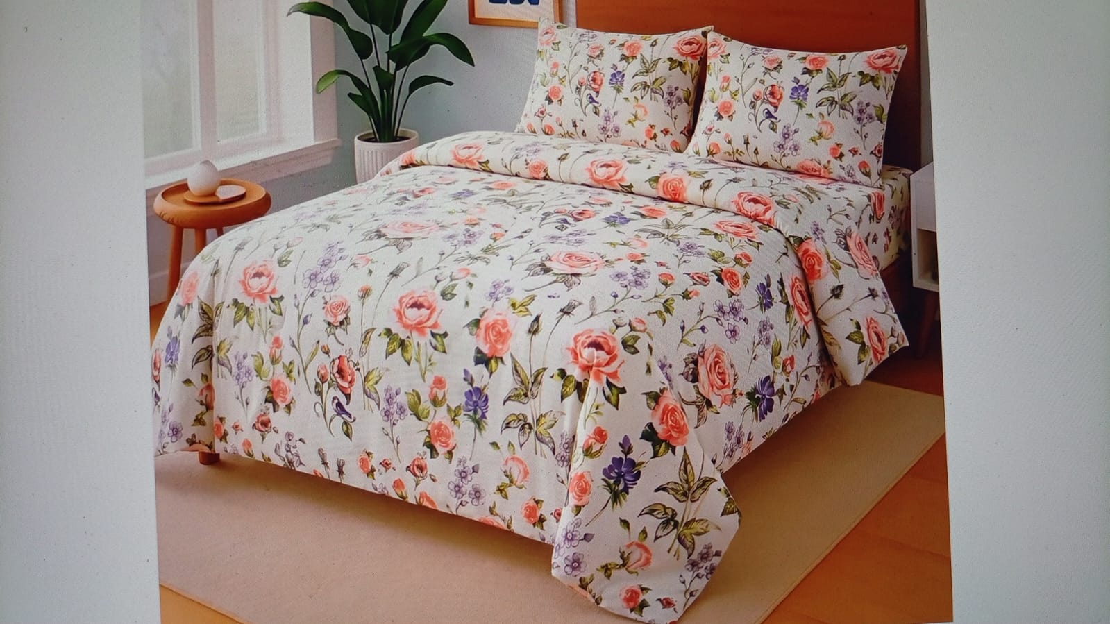 3 pcs premium quality bed sheets n-13