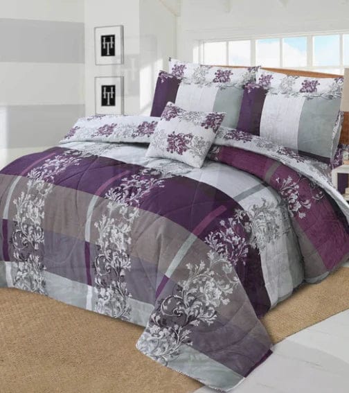 7 pcs premium quality Comforter sets n-18