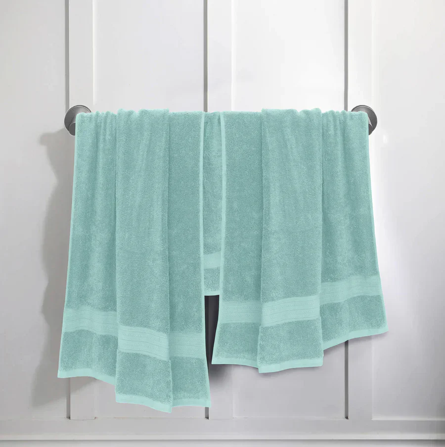Mint Green Premium Bath Towel Set