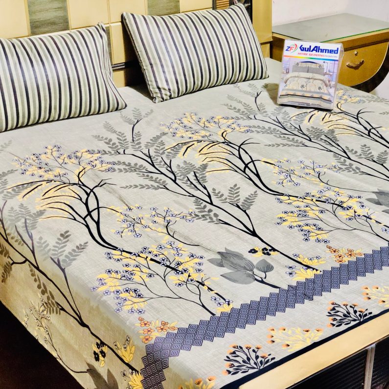 3 pcs premium quality bed sheets n-39