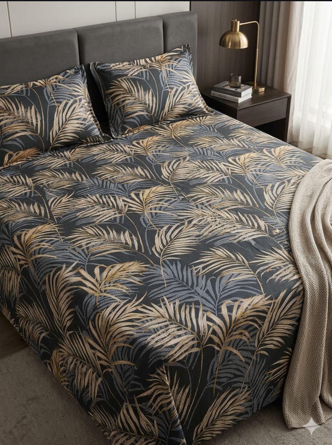 3 pcs premium quality bed sheets n-34