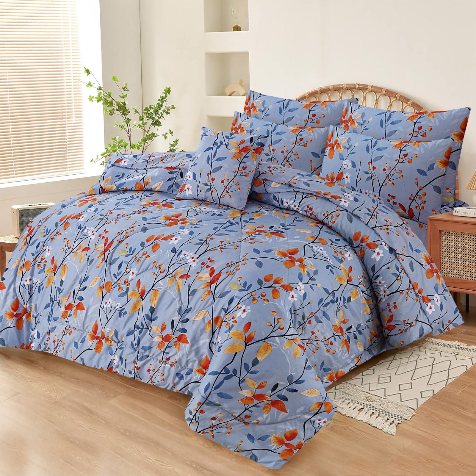 7 pcs premium quality  Comforter sets n-34