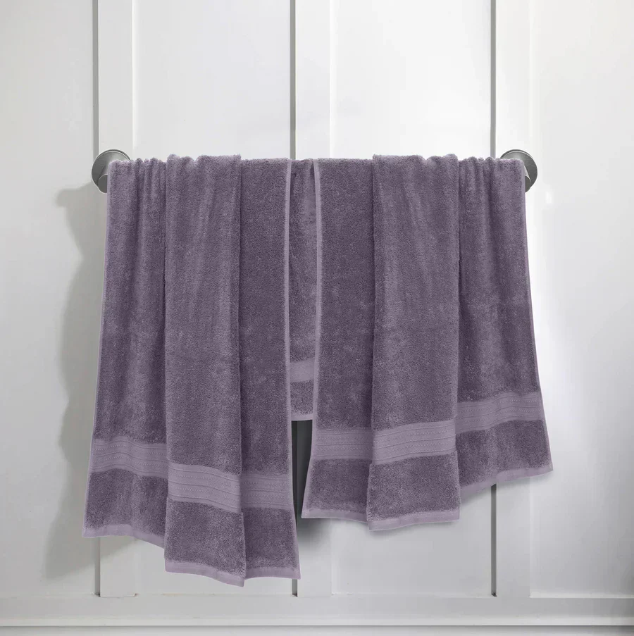 Lavender Purple Premium Bath Towel Set