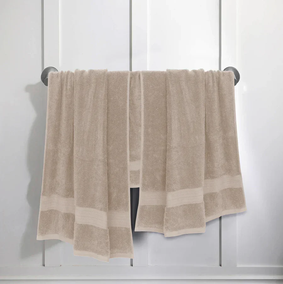 Beige Premium Bath Towel Set