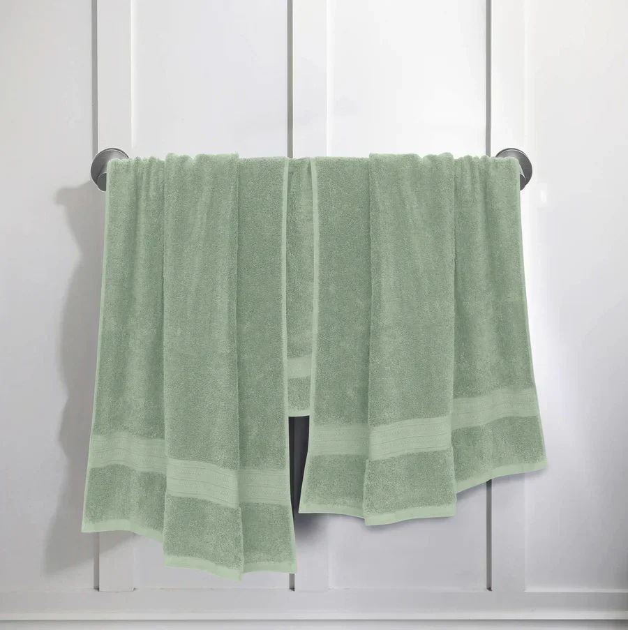 Sage Green Premium Bath Towel Set